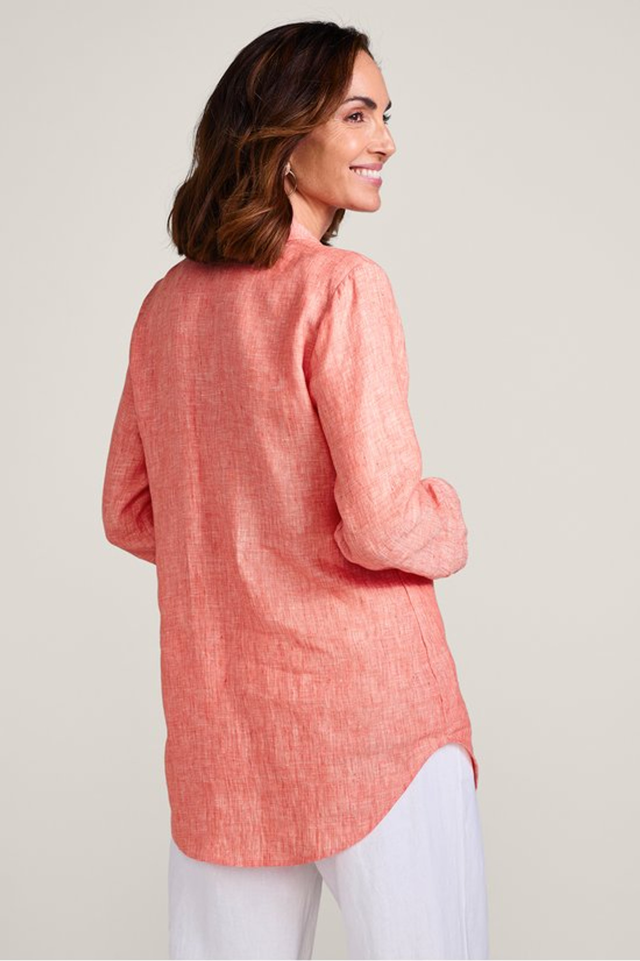 Outer Banks Linen Big Shirt