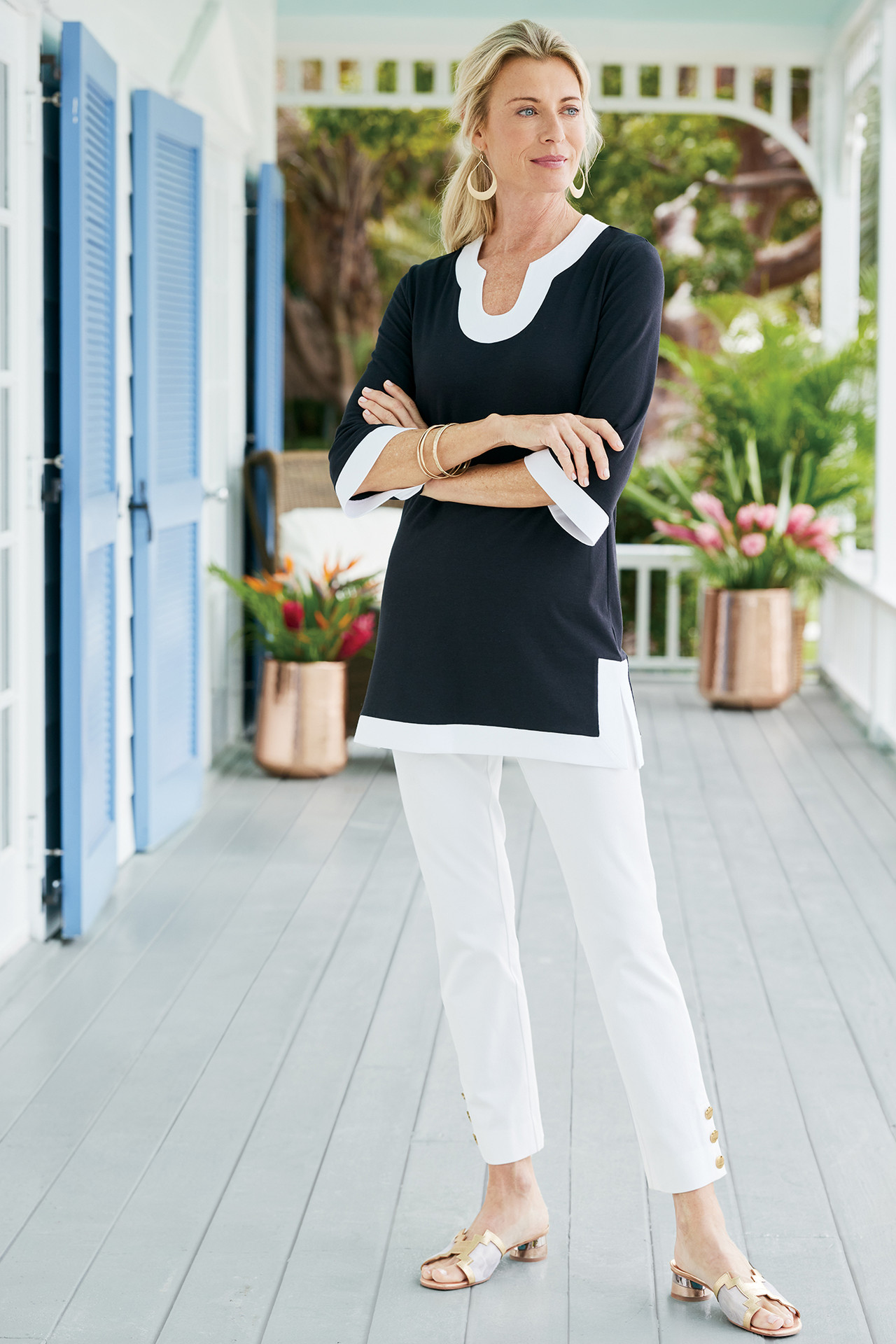 SoftEssential™ SUPERLA Slim Leg Crop Pants1194