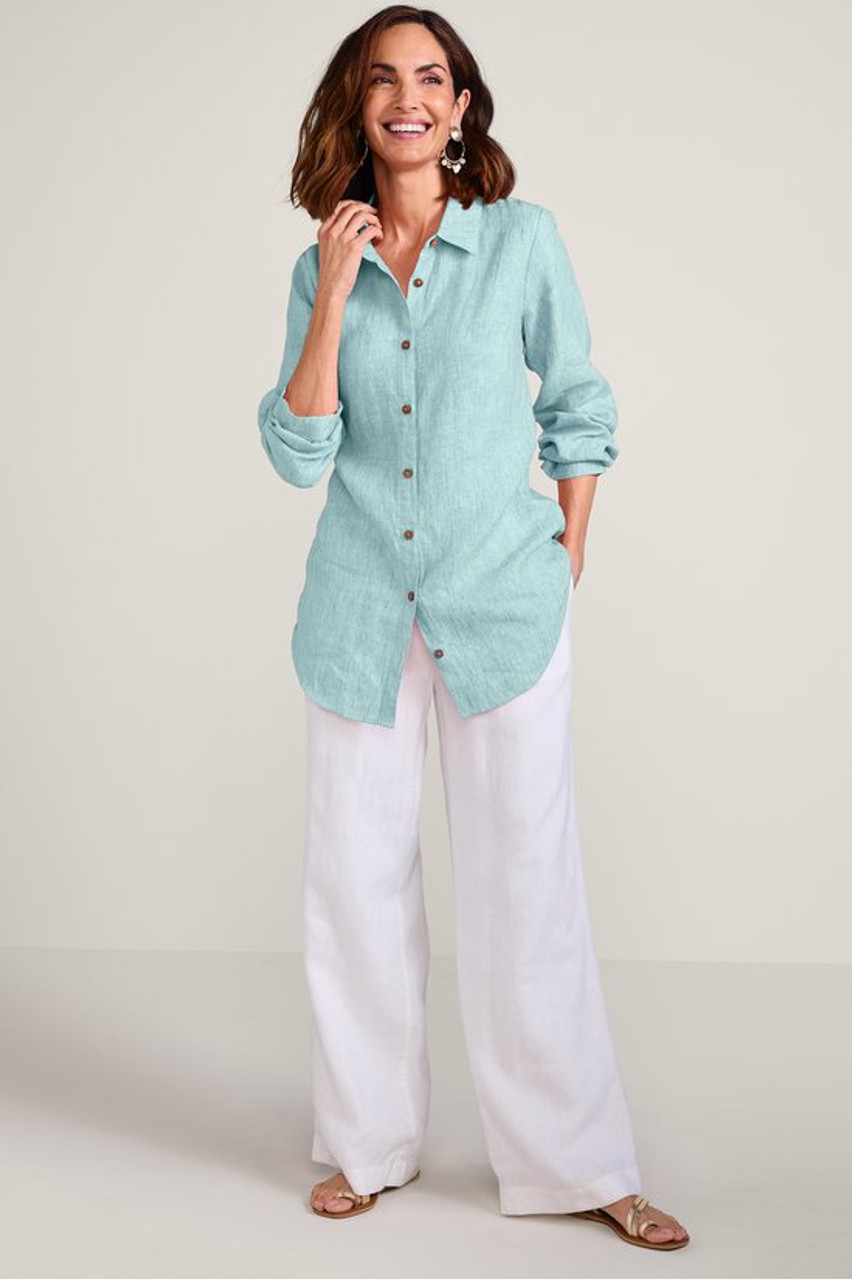 Outer Banks Linen Big Shirt