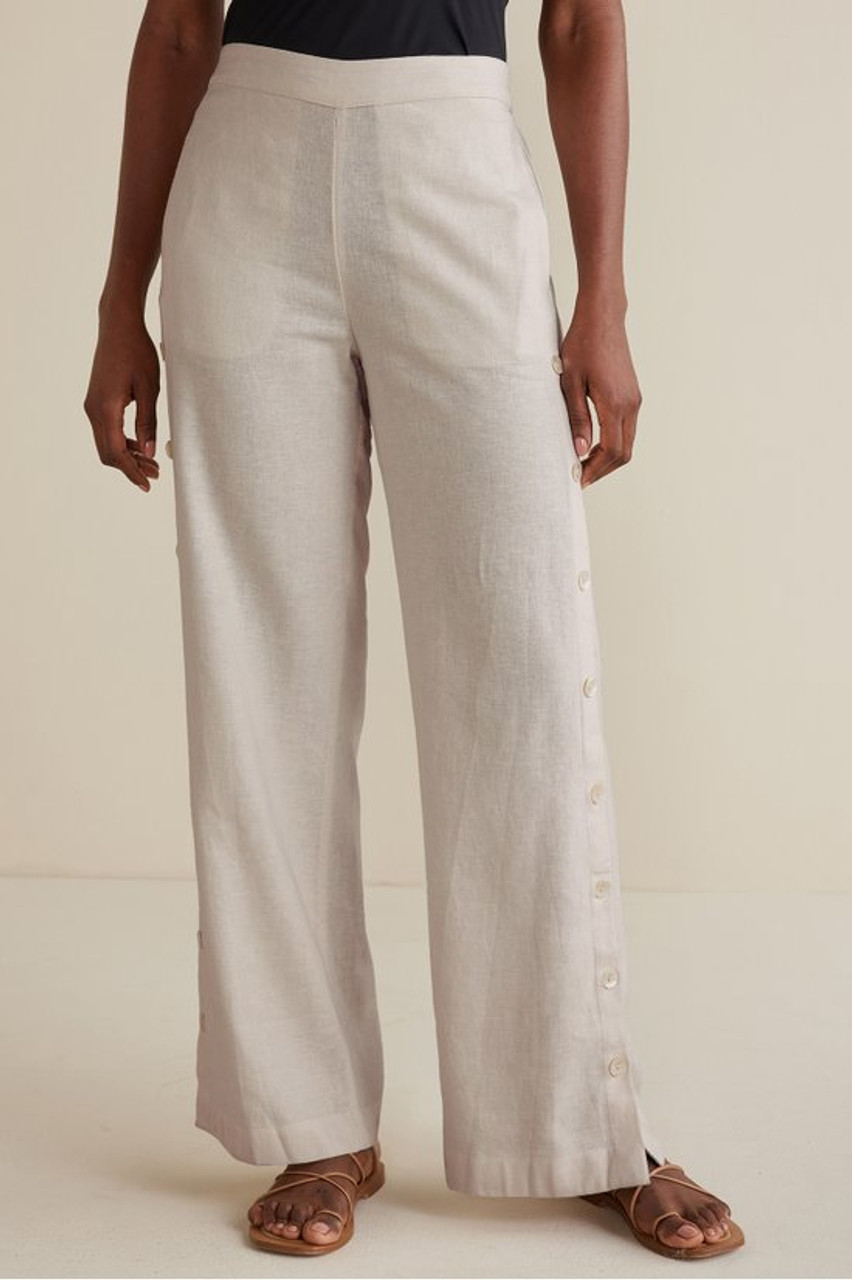 Sonoma Linen Blend Wide Leg Pants