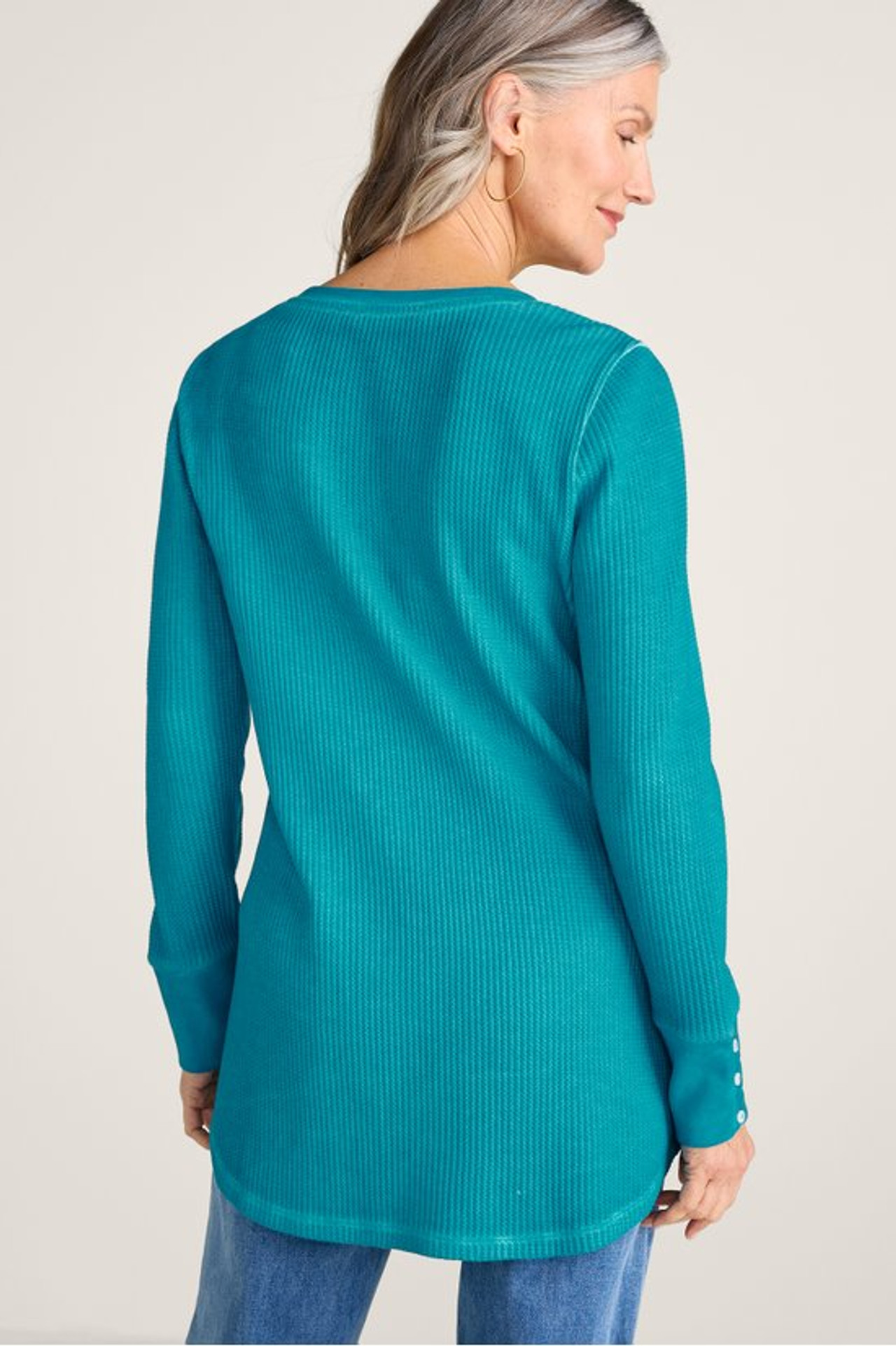 Arabella Waffle Knit Tunic