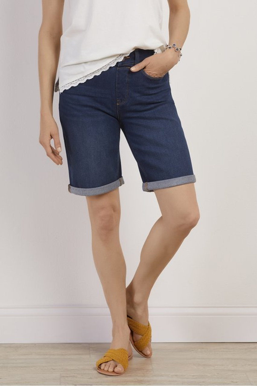 Ultimate Denim Pull On Relaxed Shorts