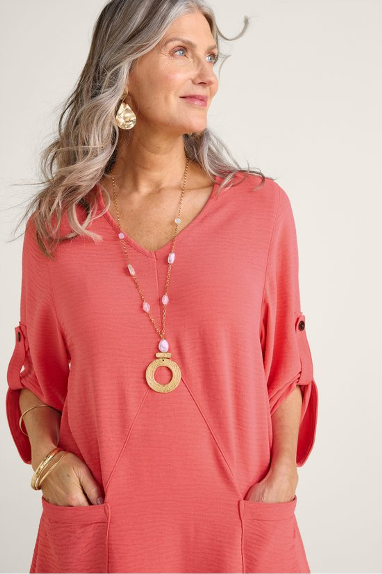 Josette Textured Tunic