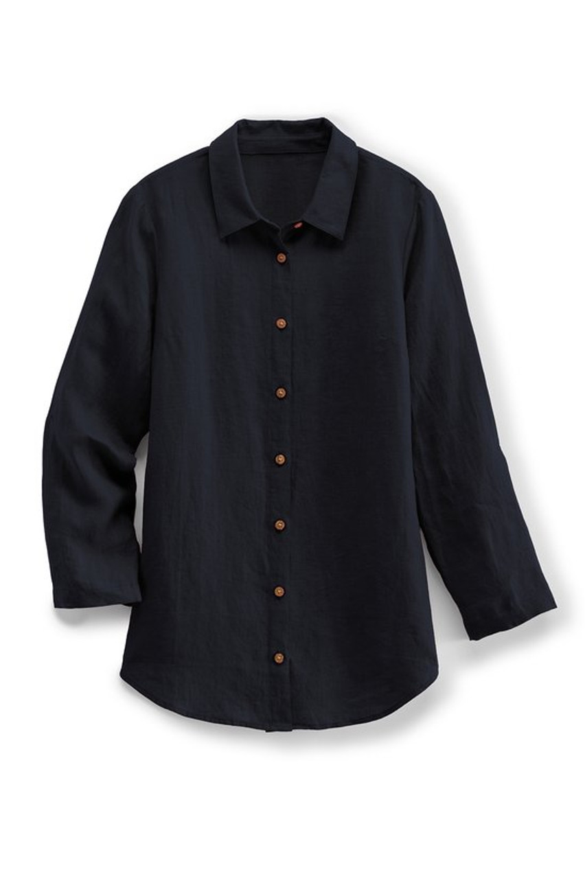 Outer Banks Linen Big Shirt