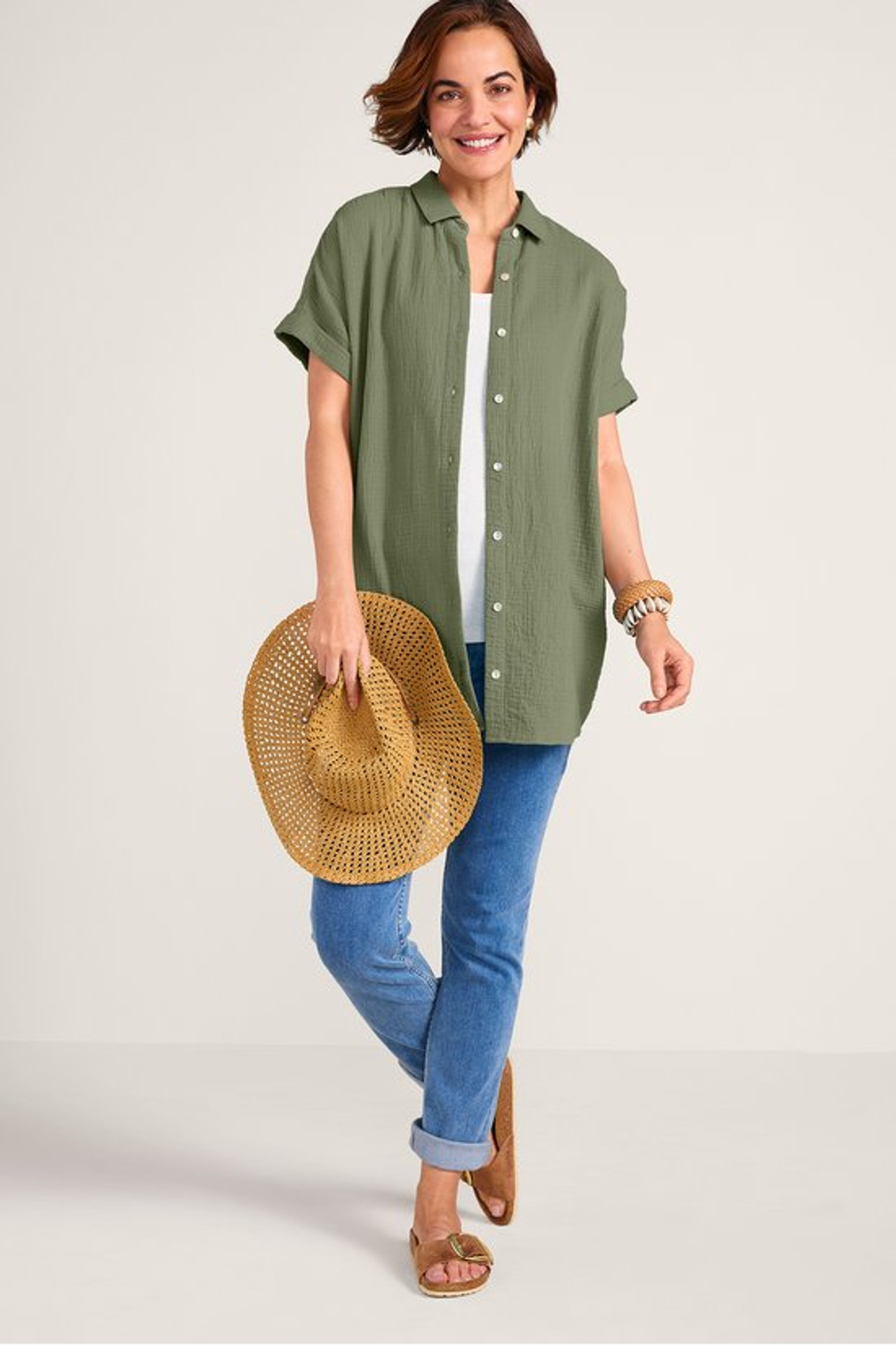 Je Veux Gauze Top1335