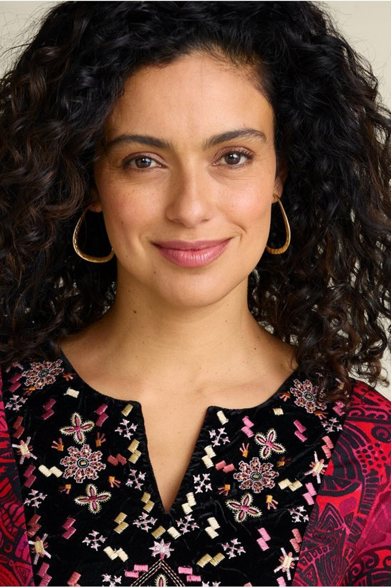 Soreli Hammered Hoop Earrings