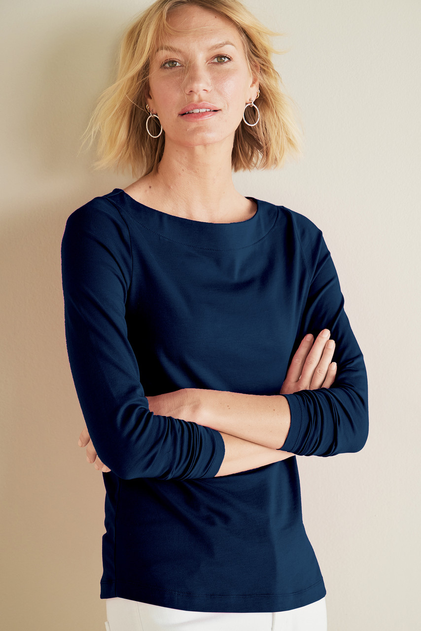 SoftEssential™ Supima Long Sleeve Tee I