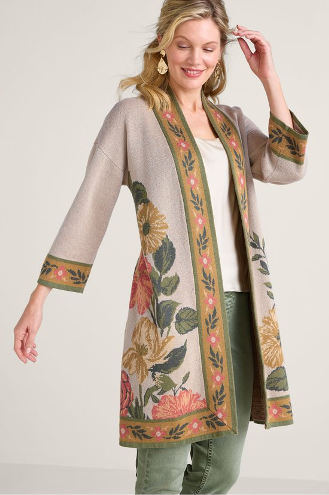 Moxie Jacquard Cardigan