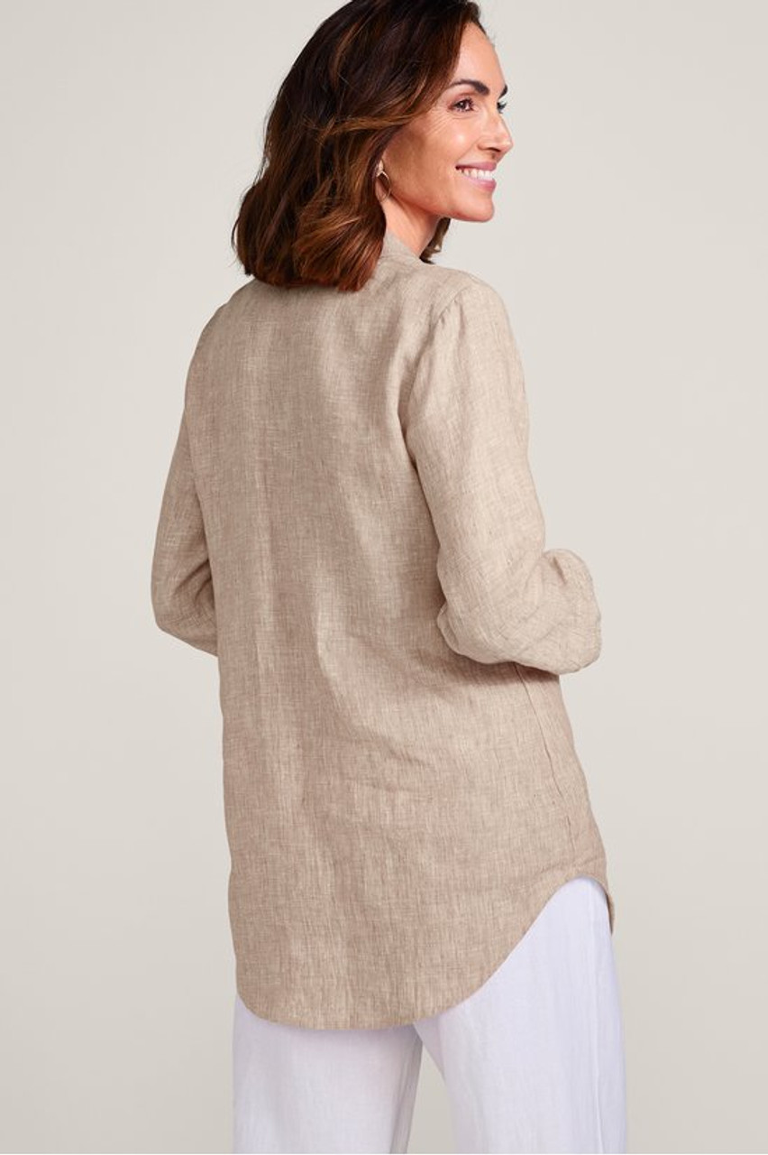 Outer Banks Linen Big Shirt