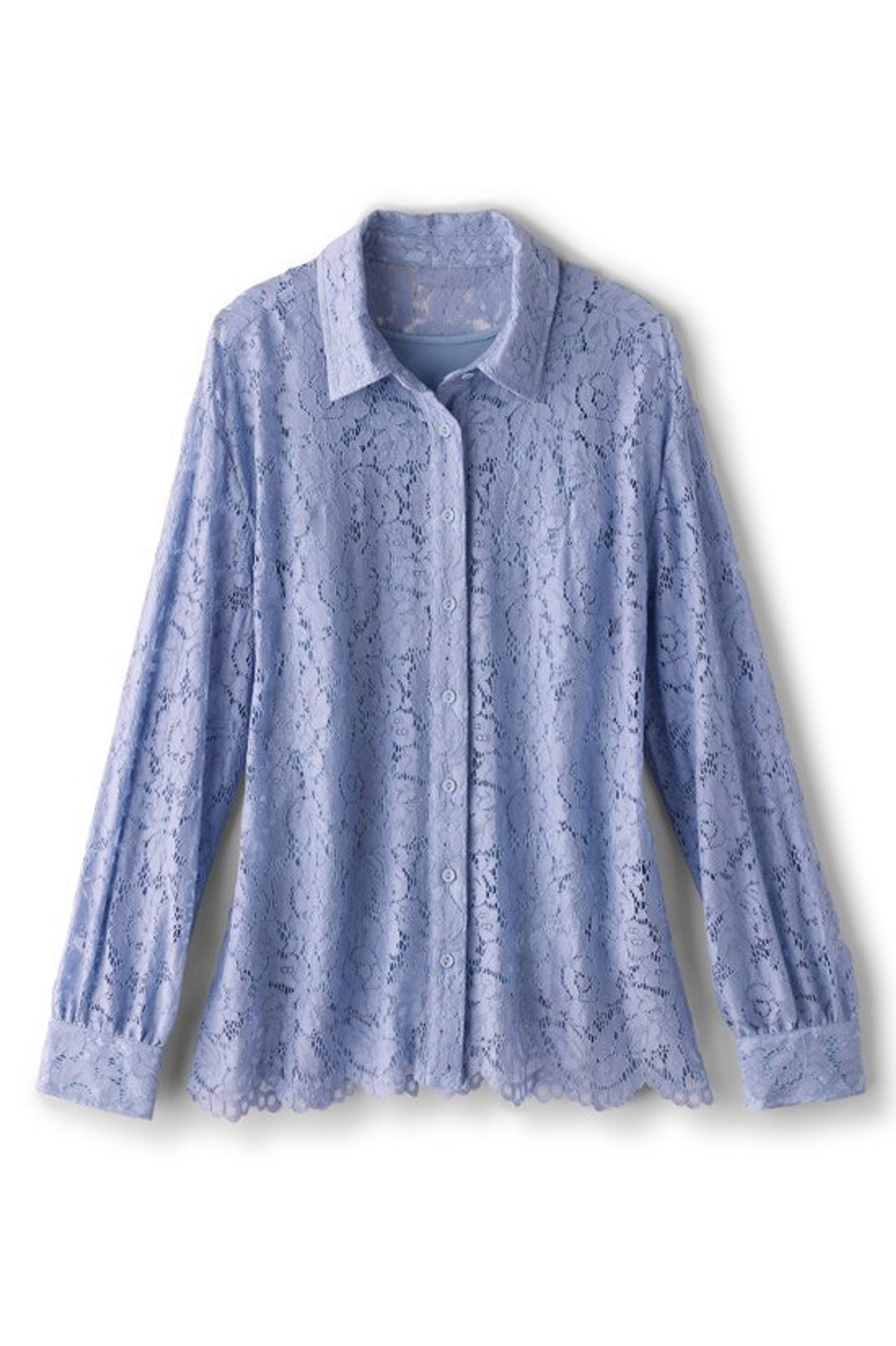 Lisa Lace Button Front   2243