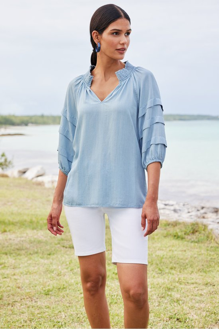 Ultimate Denim Slim Leg Shorts