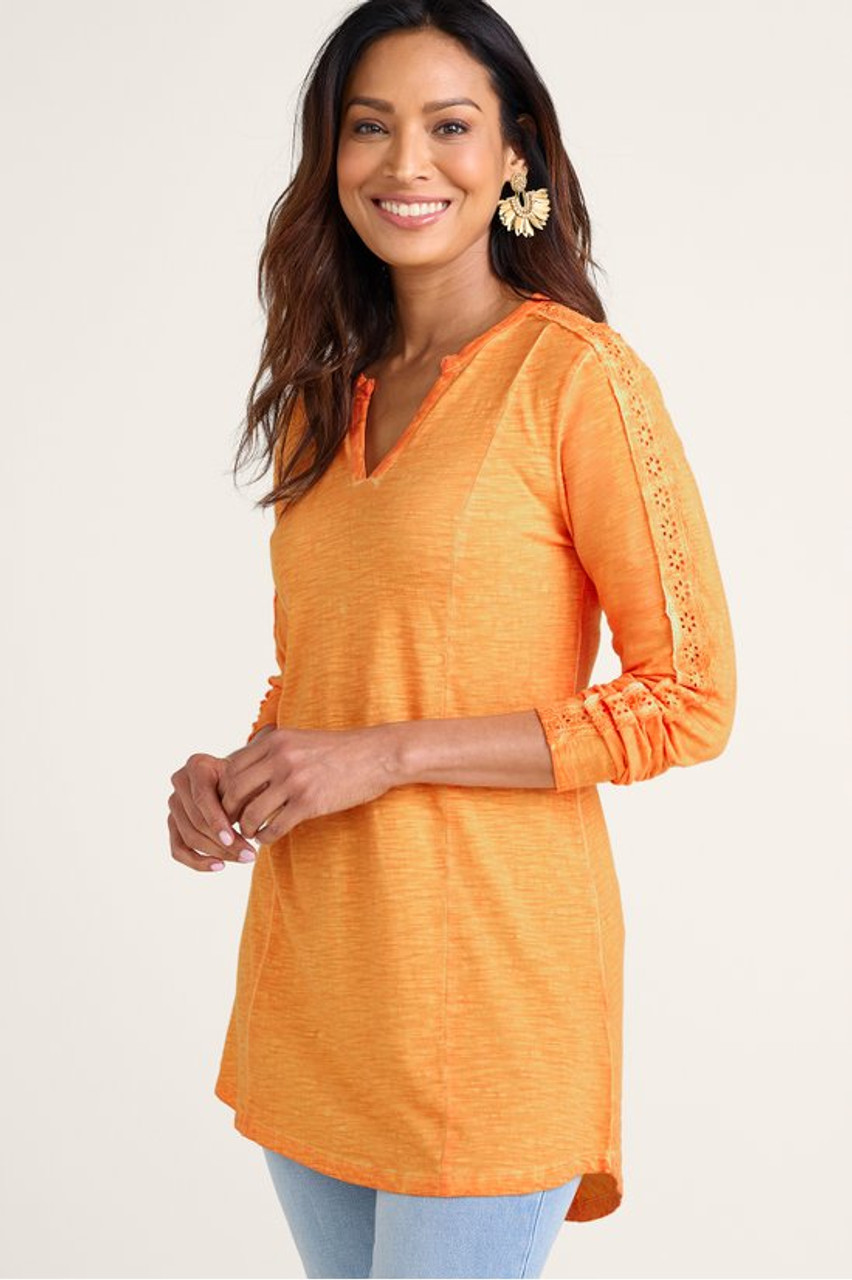 Joan Eyelet Tunic