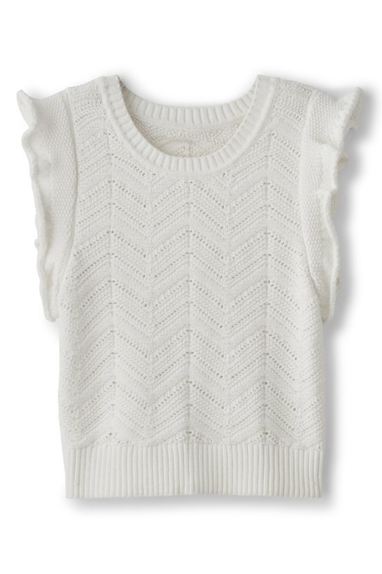 Celina Flutter Sleeve Sweater