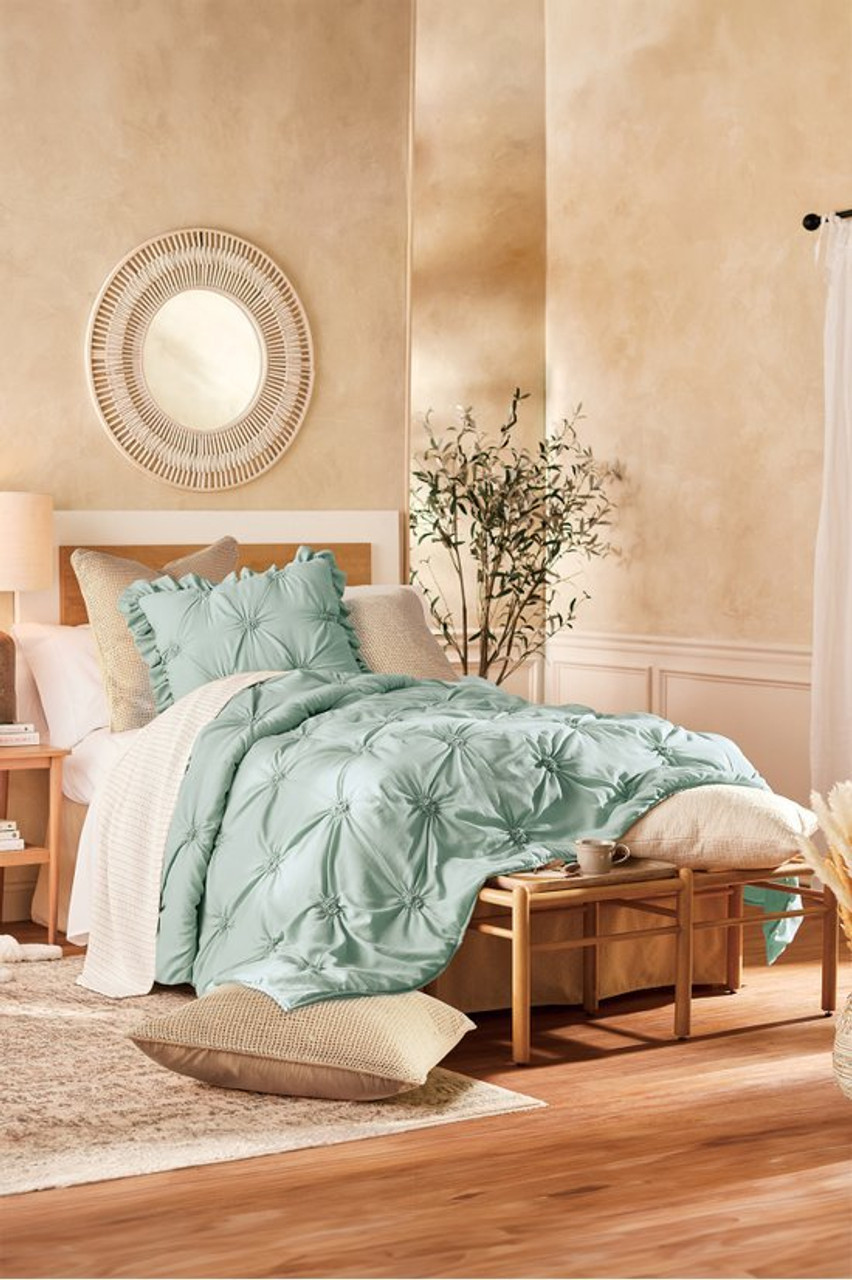 Lombardi Smocked Coverlet