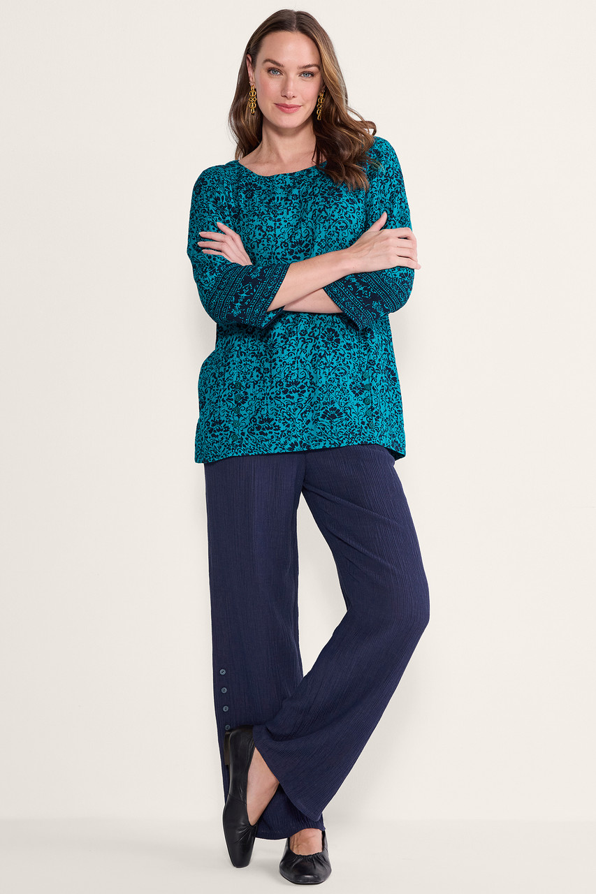 Oceo Gauze Wide-Leg Pants1474