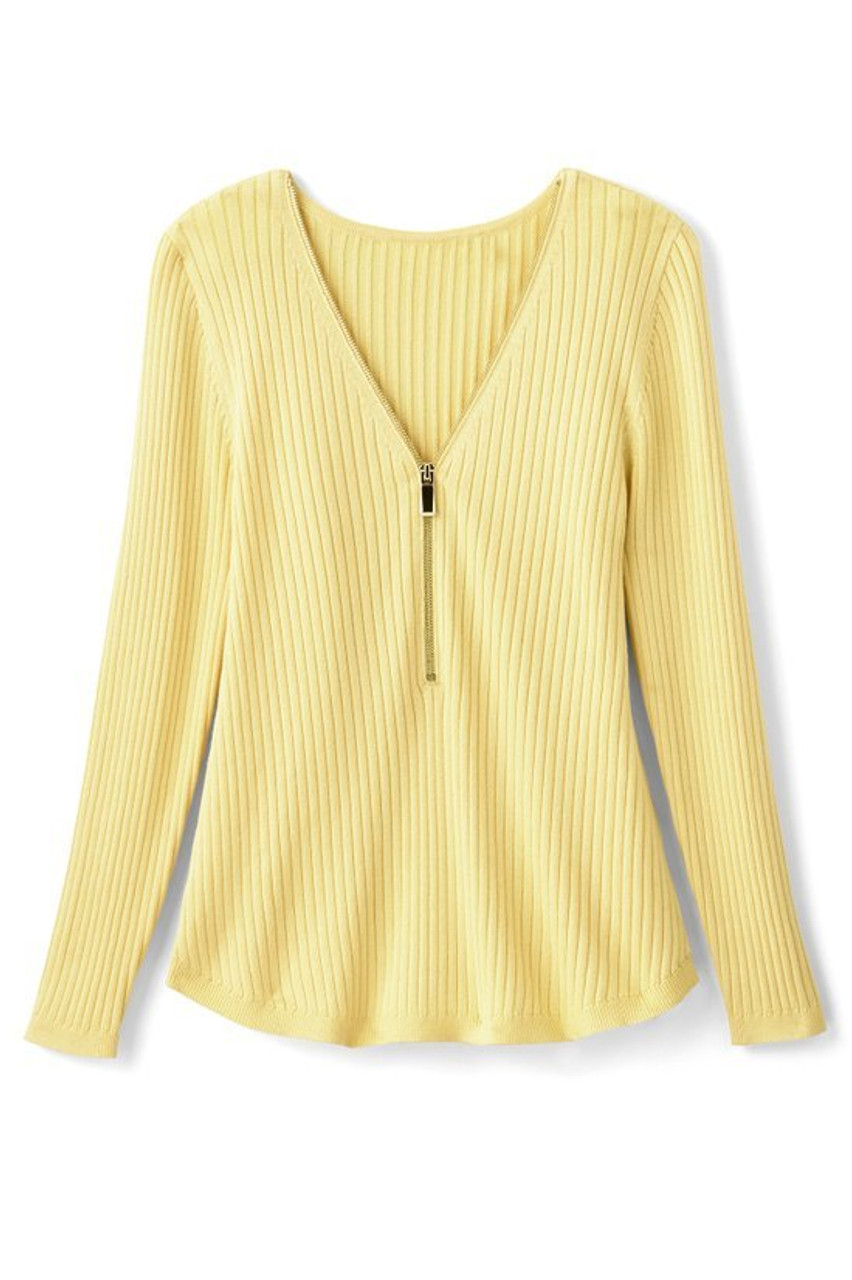 SoftEssential™ Ribbed Valentina Sweater