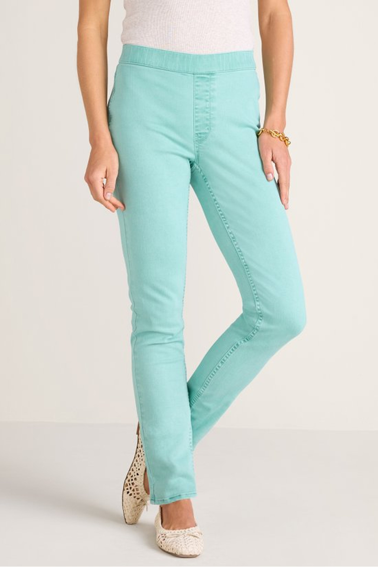Ultimate Denim Pull-On Slim Leg Jeans1146
