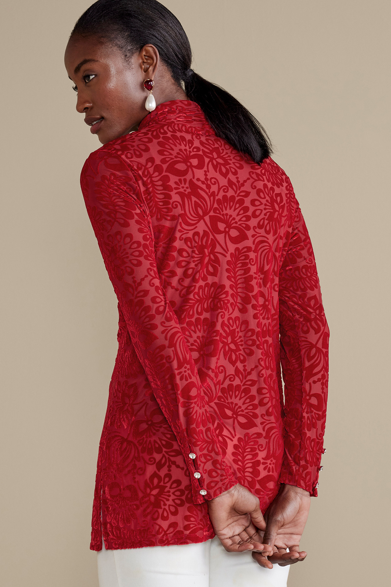 Walden Velvet Turtleneck