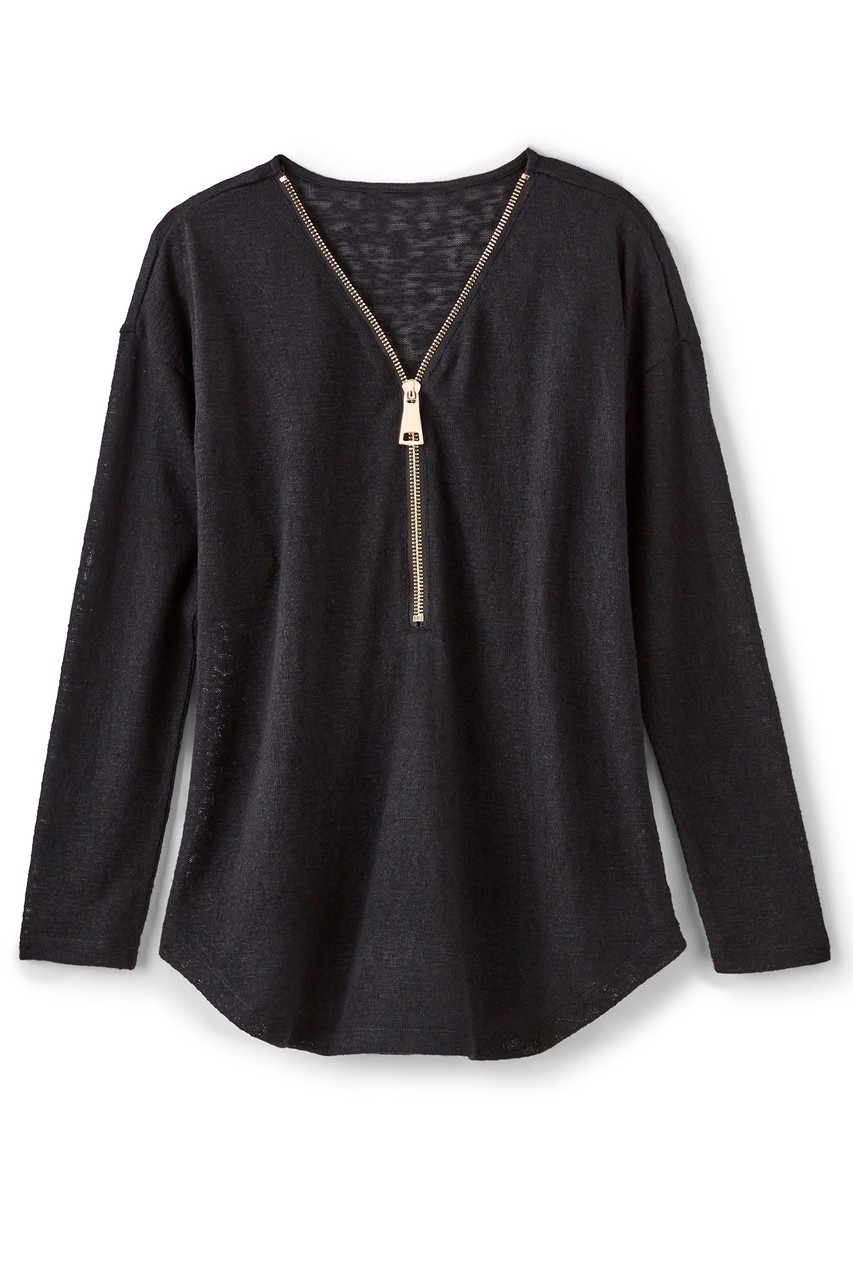 Valentina Zip Sweater   2216