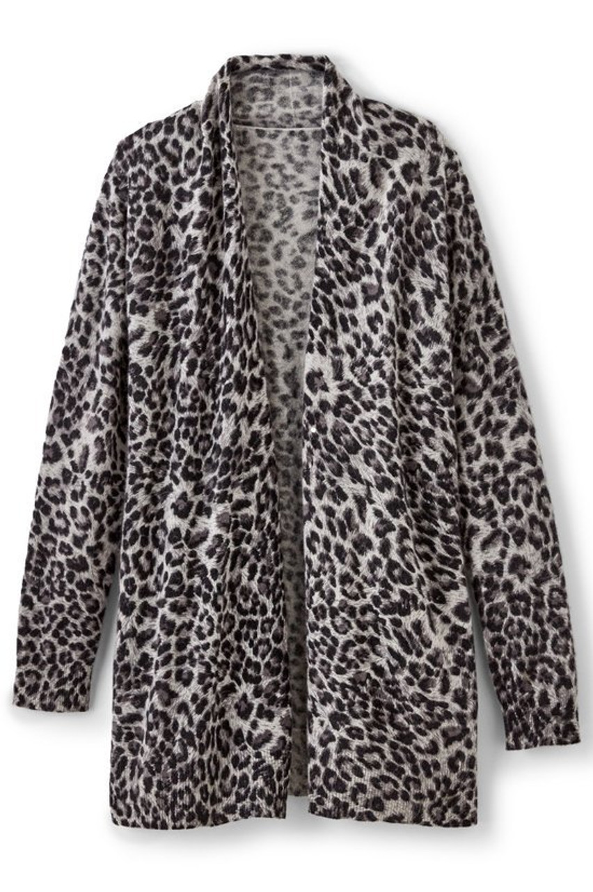 Sibyl Cashmere Printed Cardigan