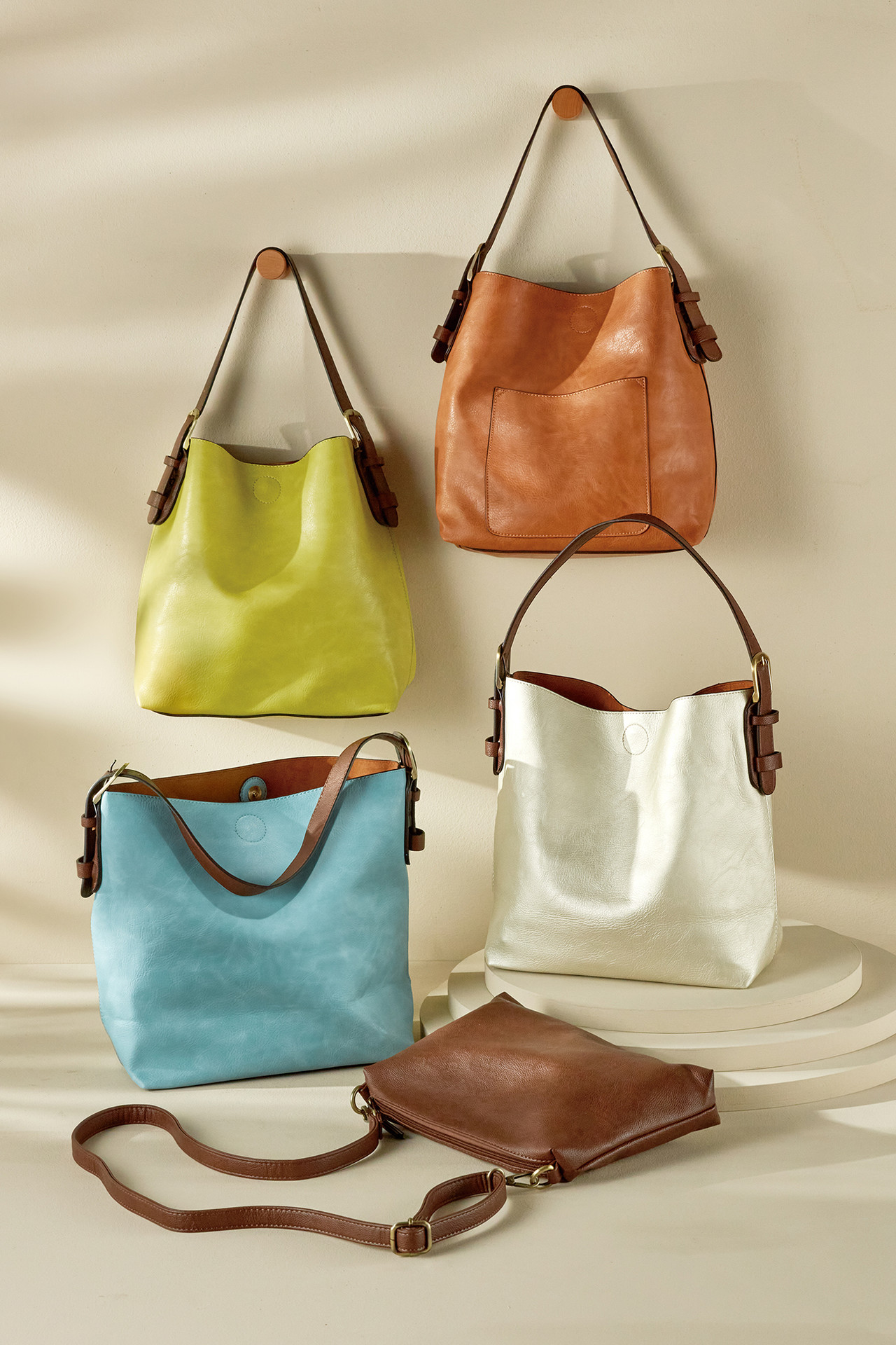 Gabrielle Vegan Leather Handbag