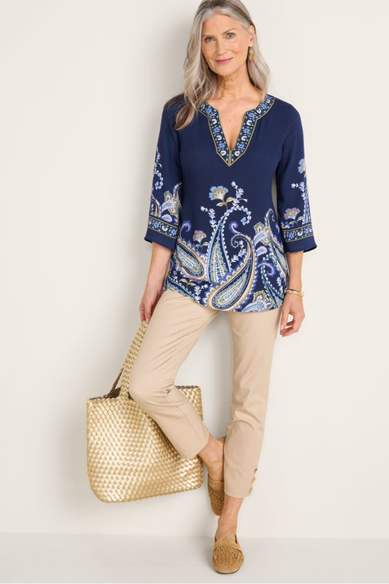 Elma 3/4 Sleeve Tunic