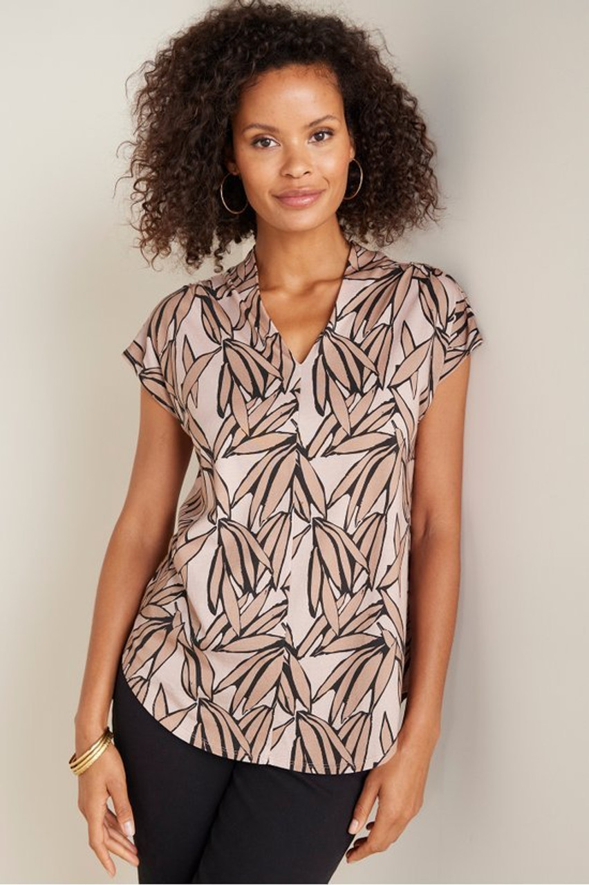 Twilight Luau Printed Tunic