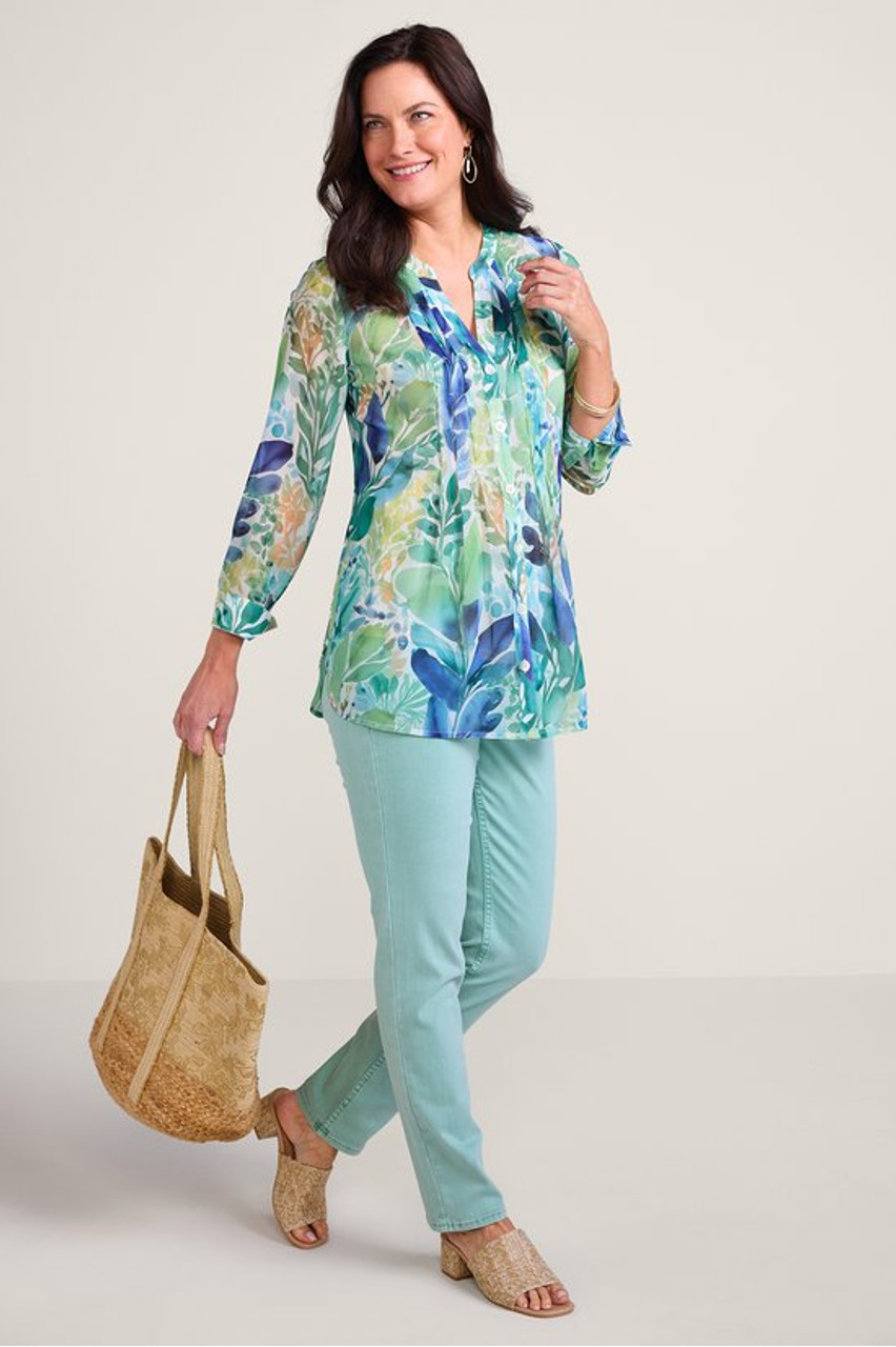 Sheer Baroque Top & Cami