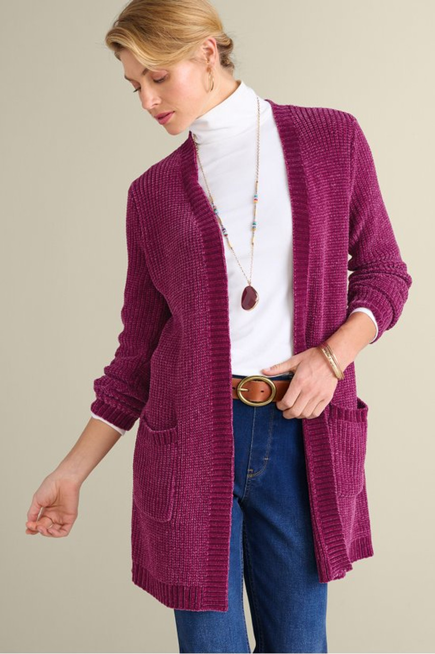 Faith Chenille Cardigan