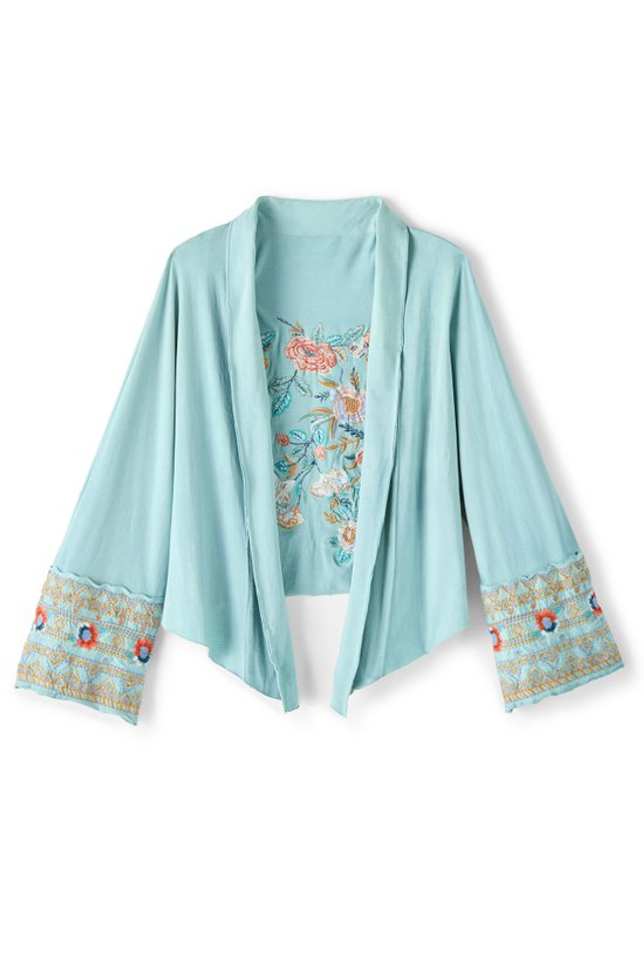 Zerah Embroidered Topper