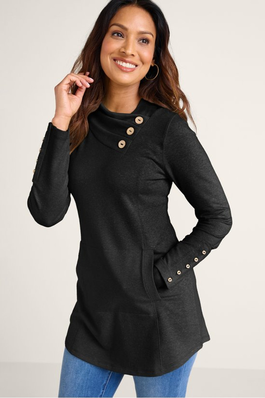 Brinley French Terry Tunic