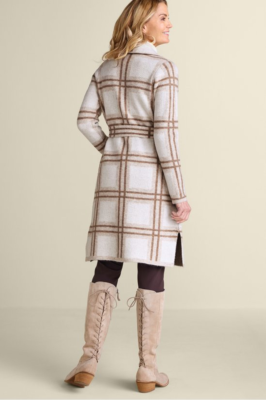 Dulcie Plaid Cardigan