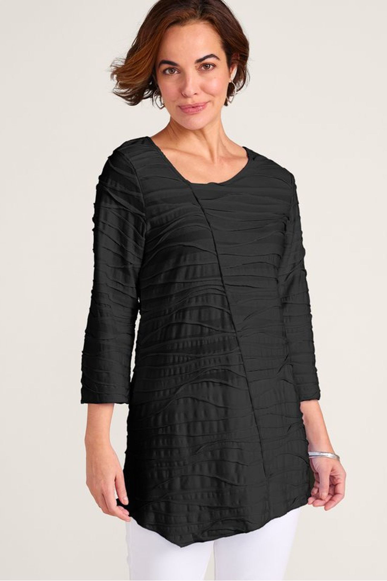 Hattie Textured Tunic