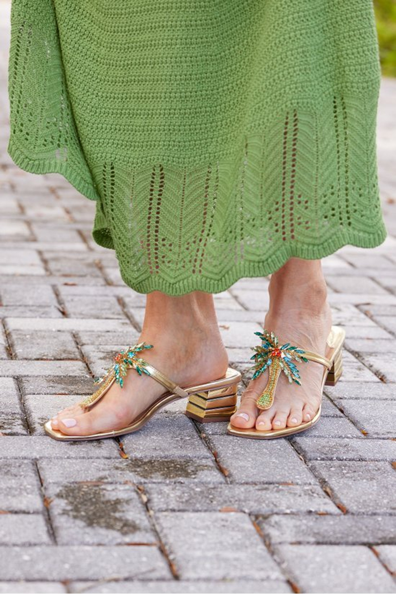 April Crochet Sweater Skirt