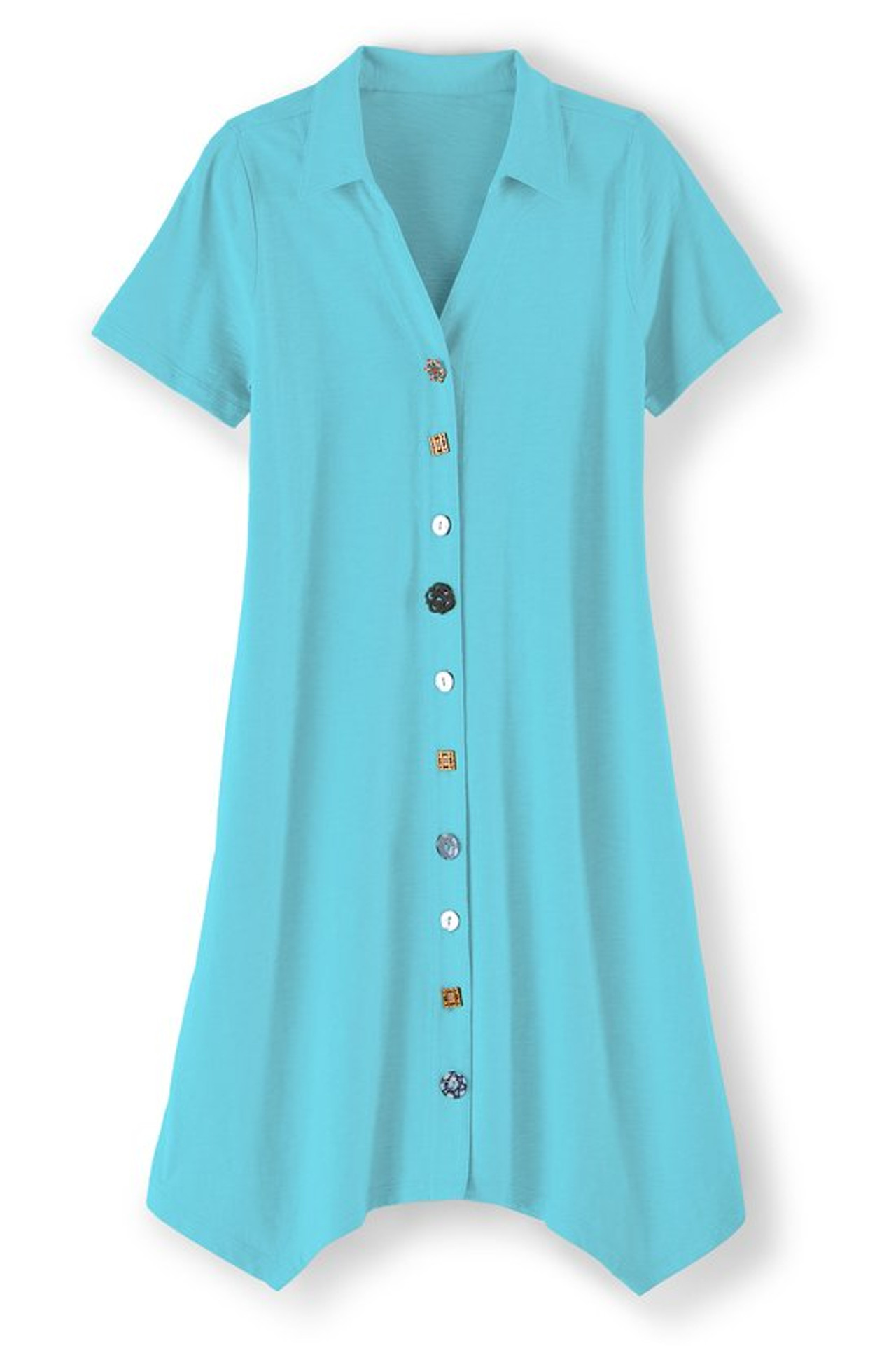 Danielle Button Dress1338