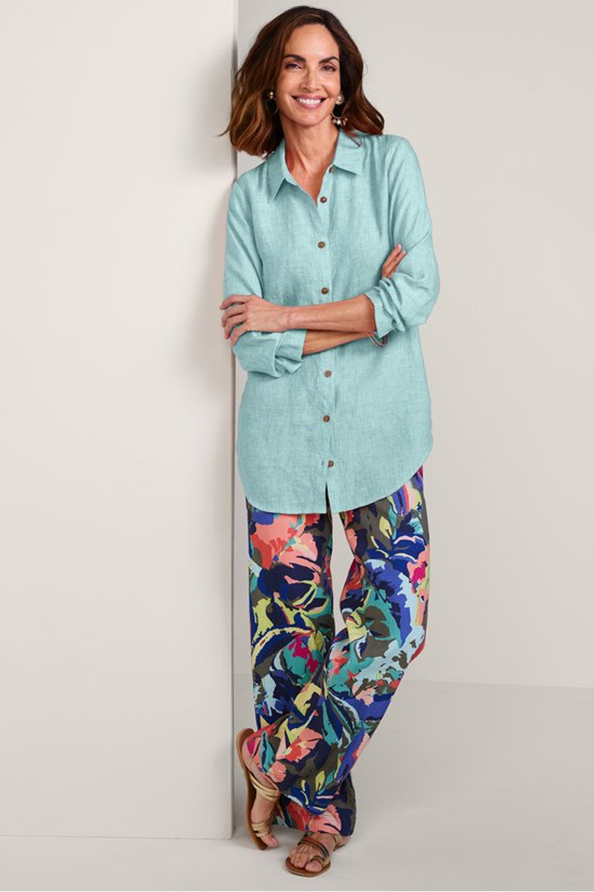 Outer Banks Linen Big Shirt