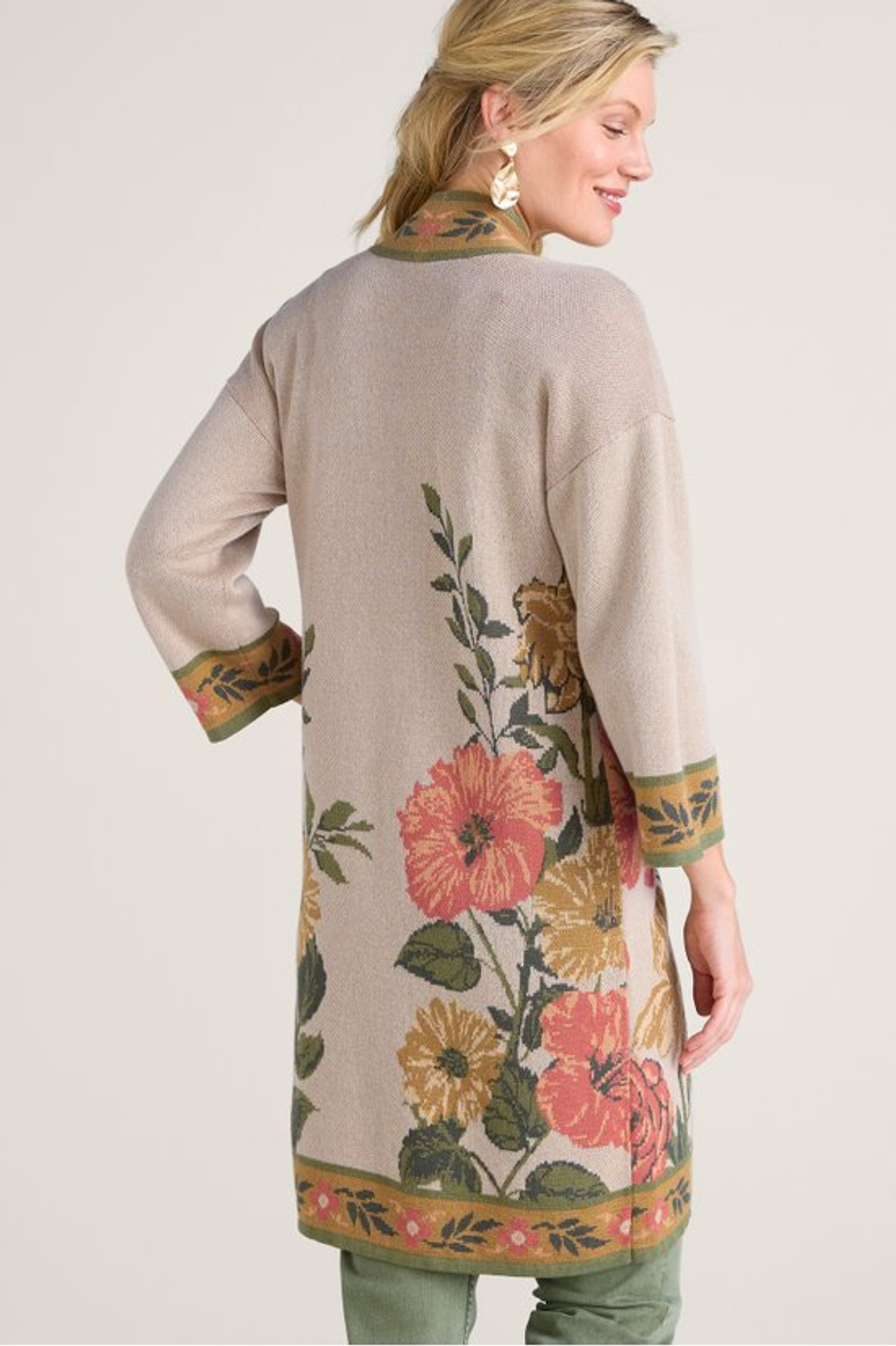 Moxie Jacquard Cardigan