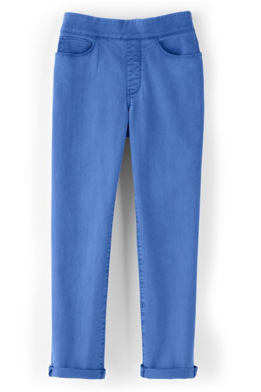 The Ultimate Denim Pull-On Crop