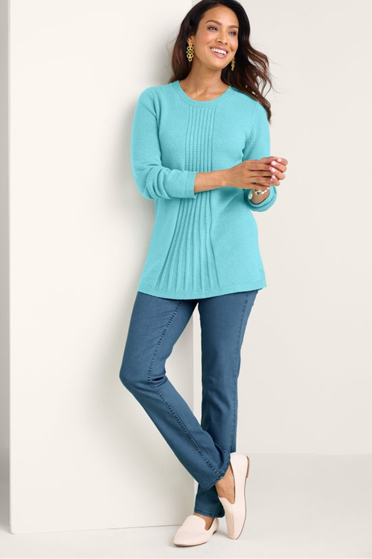 Priscilla Pullover Tunic Sweater