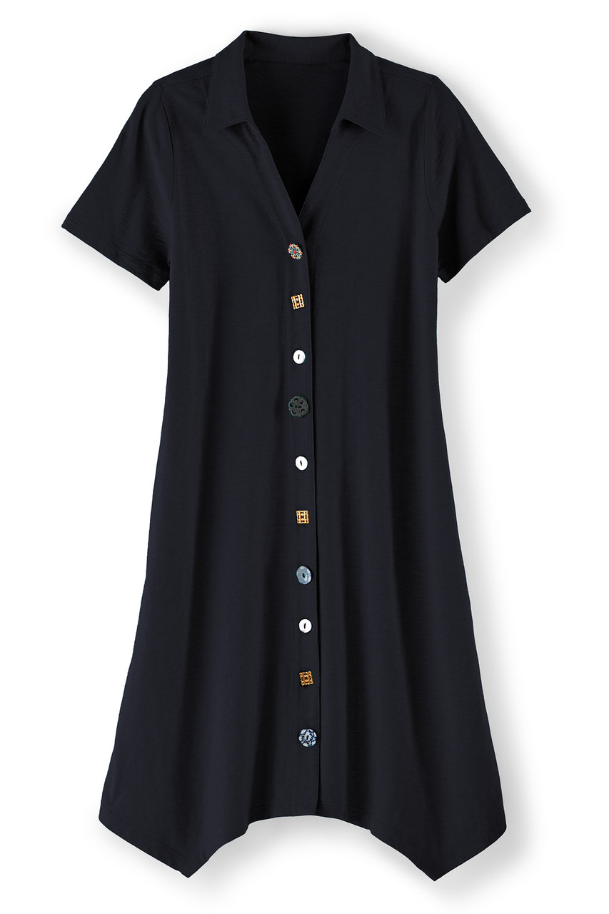 Danielle Button Dress1338