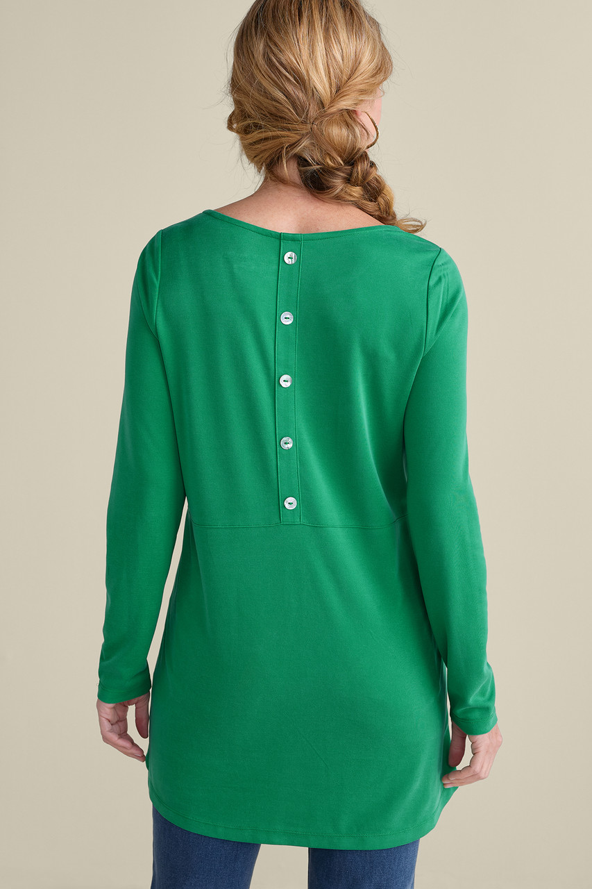 Fairfax Button-Back Tunic