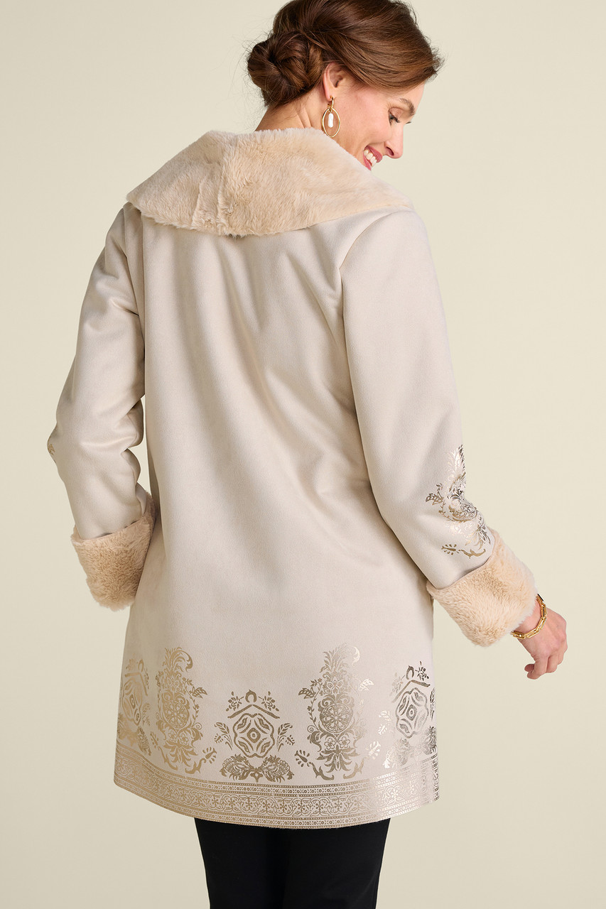 Anastasia Faux Shearling Coat