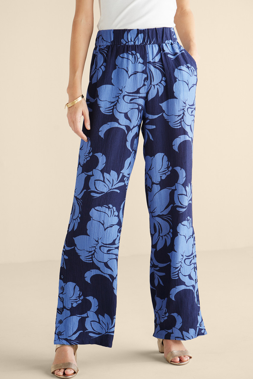 Oceo Gauze Wide-Leg Pants1474