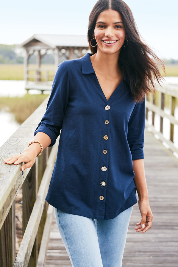 Danielle 3/4 Sleeve Tunic