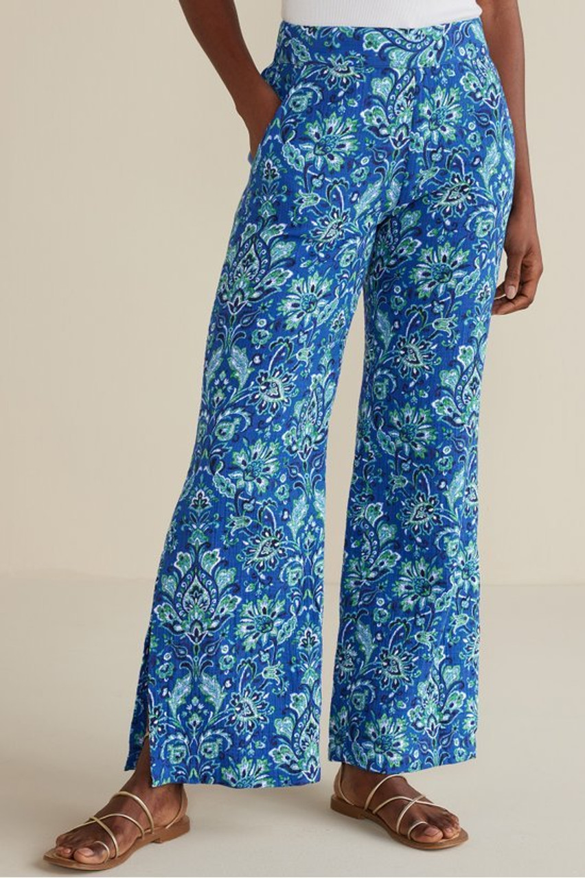 Khulani Wide Leg Gauze Pants