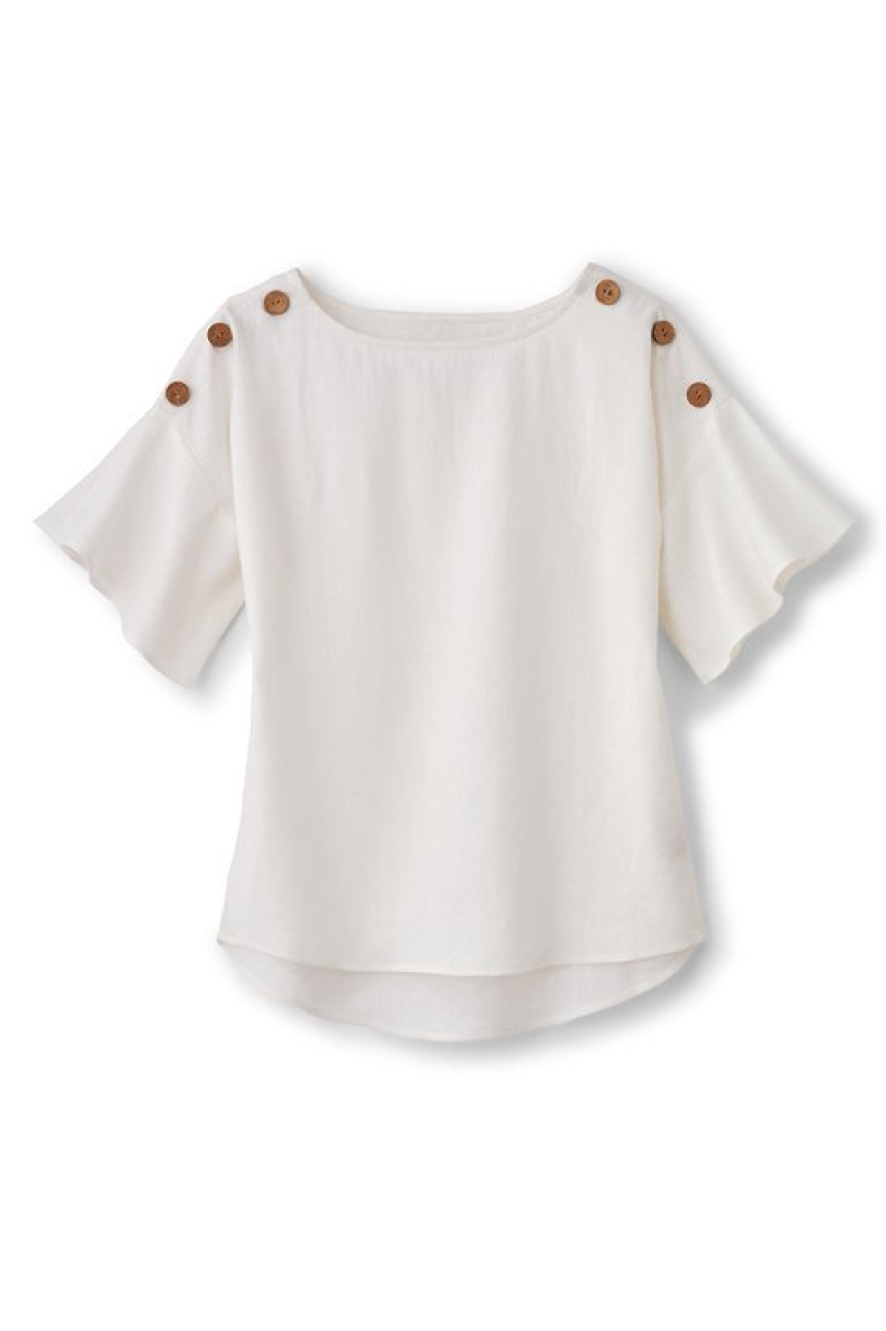 Andrea Linen Blend Pullover