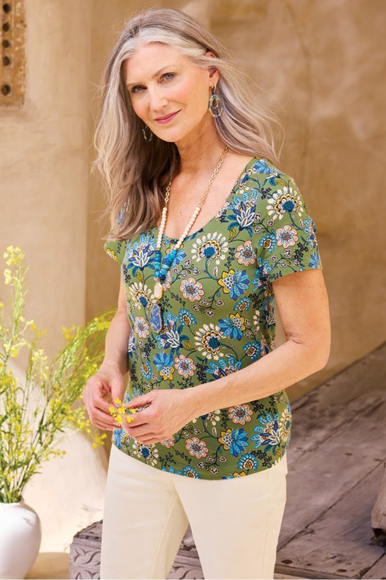 SoftEssential™ Supima® Short Sleeve Tee