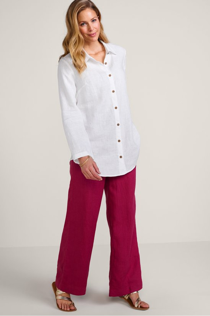 Outer Banks Linen Big Shirt