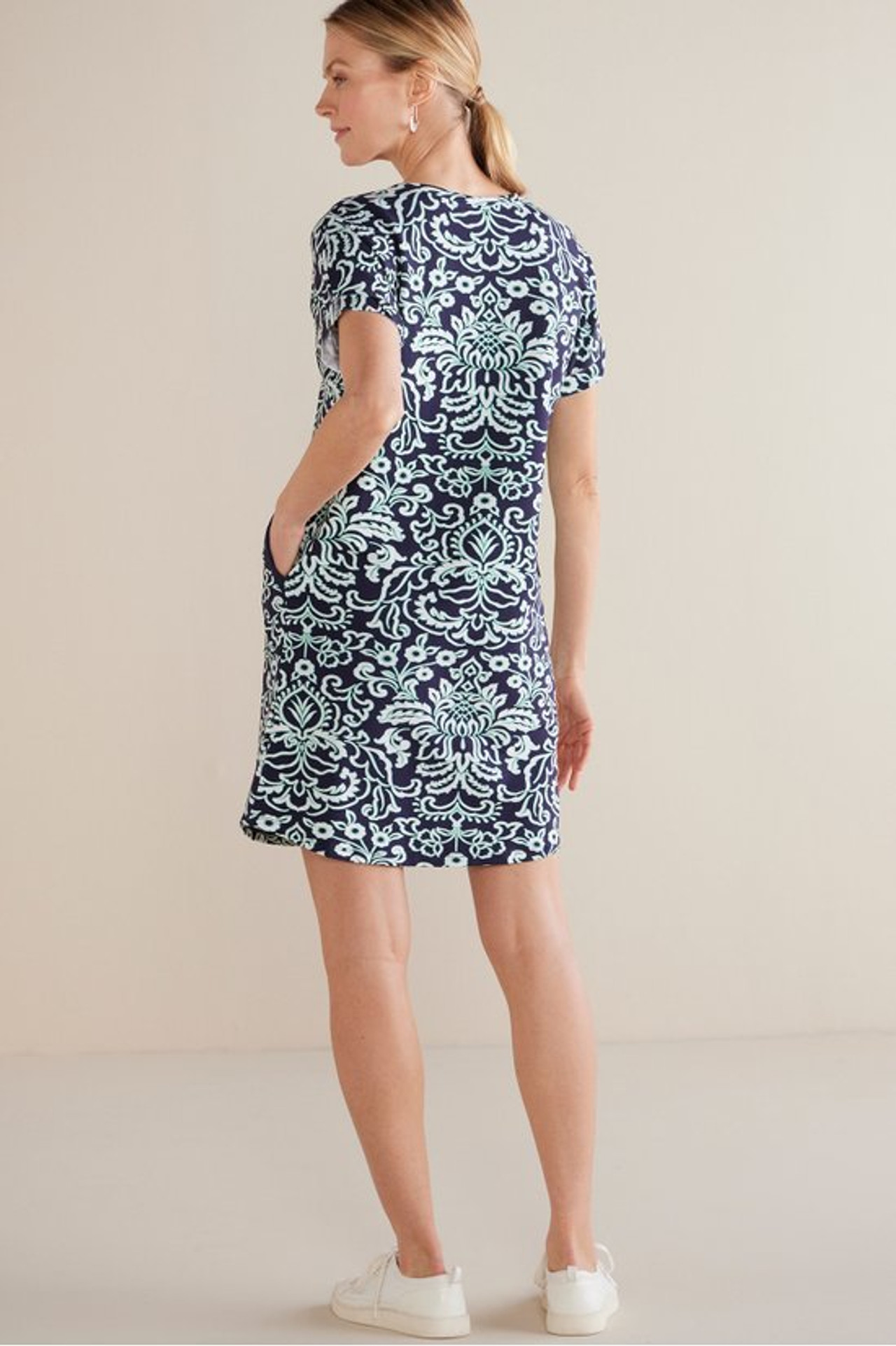 Fina French Terry Short Dress