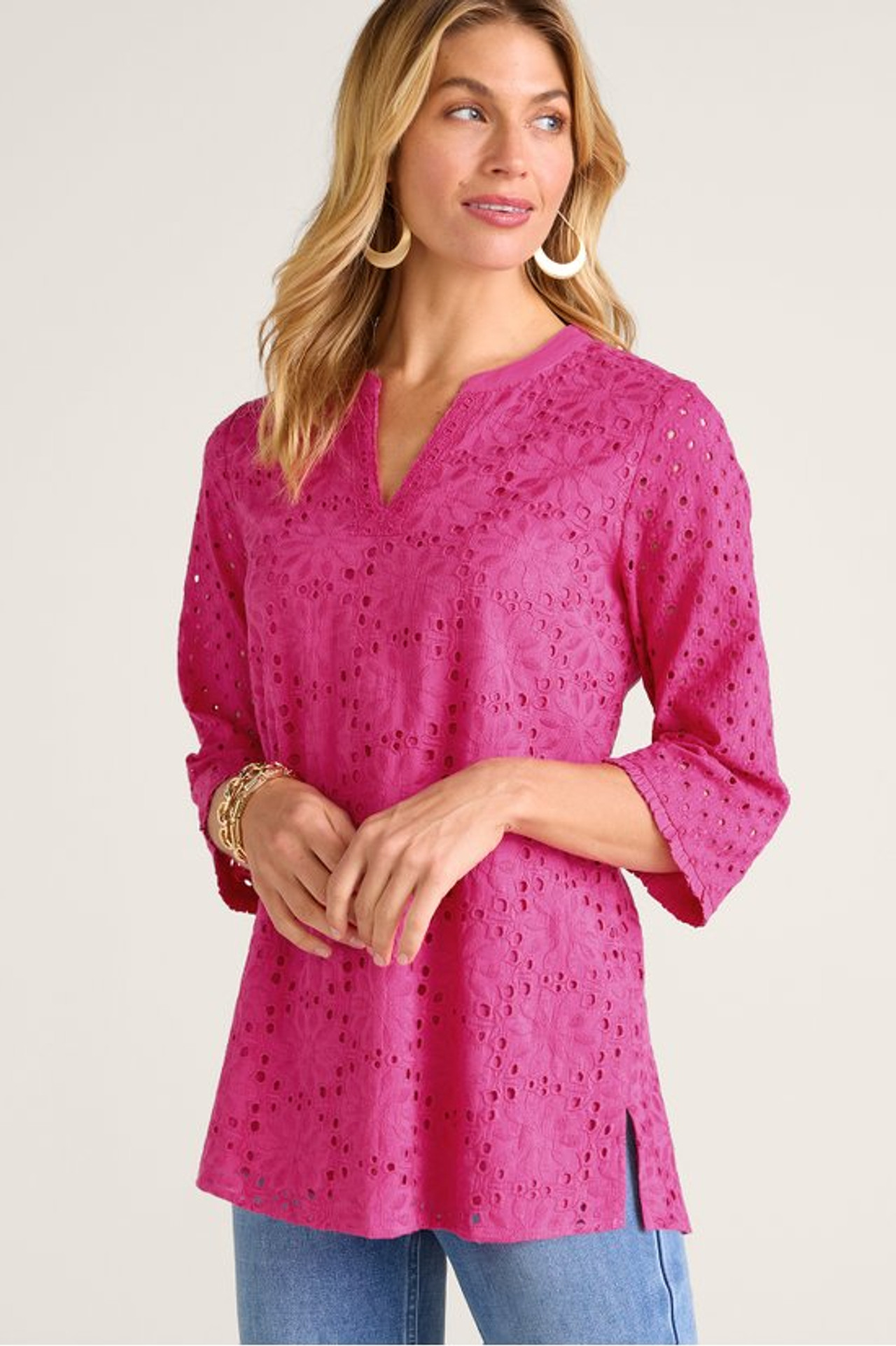 Rosie Eyelet Tunic